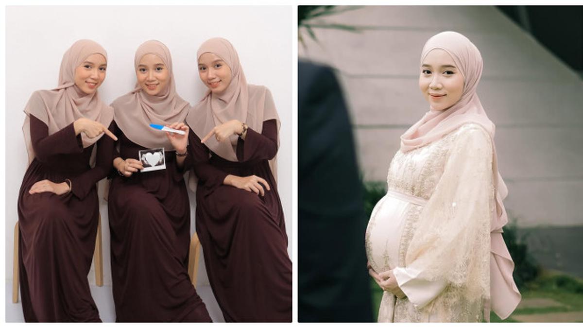 6 Potret Anggota Purwa Kembar Hamil, Viral di TikTok 2020