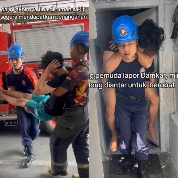 Berita Viral: Damkar Bantu Pria Tiba-Tiba Lemas di Rumah Netizen Puji Jasanya
