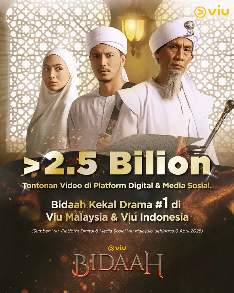 Fenomena Popularitas Serial TV Malaysia Bidaah di Indonesia