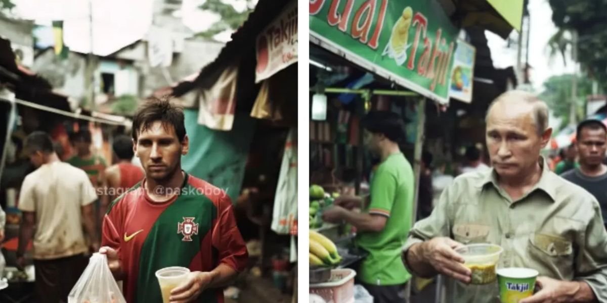 Kreasi Video Takjil AI Paskoboy: Messi, Putin, dan Dr Strange Ikut Berperan