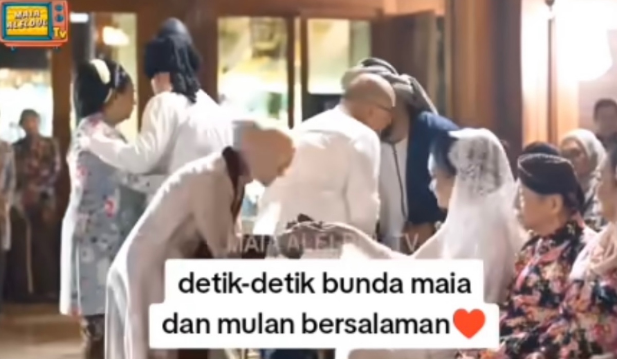 Momen Viral: Mulan Jameela Hampiri Maia Estianty Saat Siraman Al Ghazali