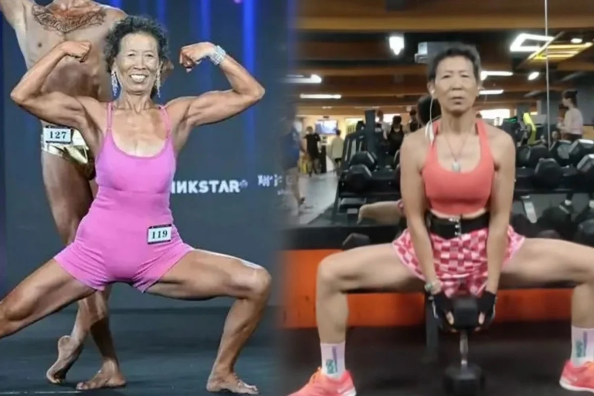 Nenek 71 Tahun Raih Juara Tiga dalam Ajang Kebugaran