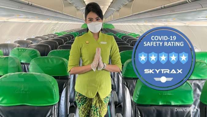 Citilink Raih Registrasi Audit Keselamatan Operasional Penerbangan