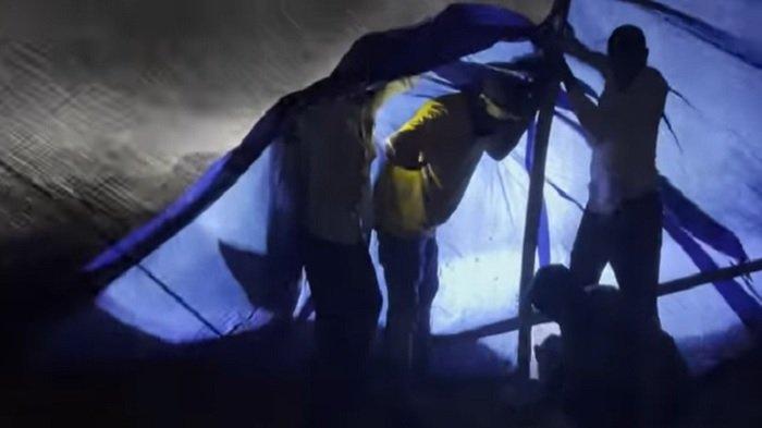 Viral Video Detik-detik Youtuber Nyaris Tewas Saat Tantang Alam Bawah Kubur