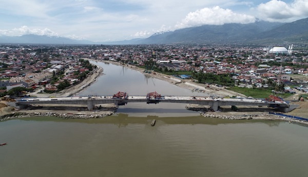 BPJN Sulteng Selesaikan Pembangunan Jembatan IV Palu