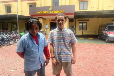 Polisi Tangkap Preman Pasar Buah di Tambora Jakbar
