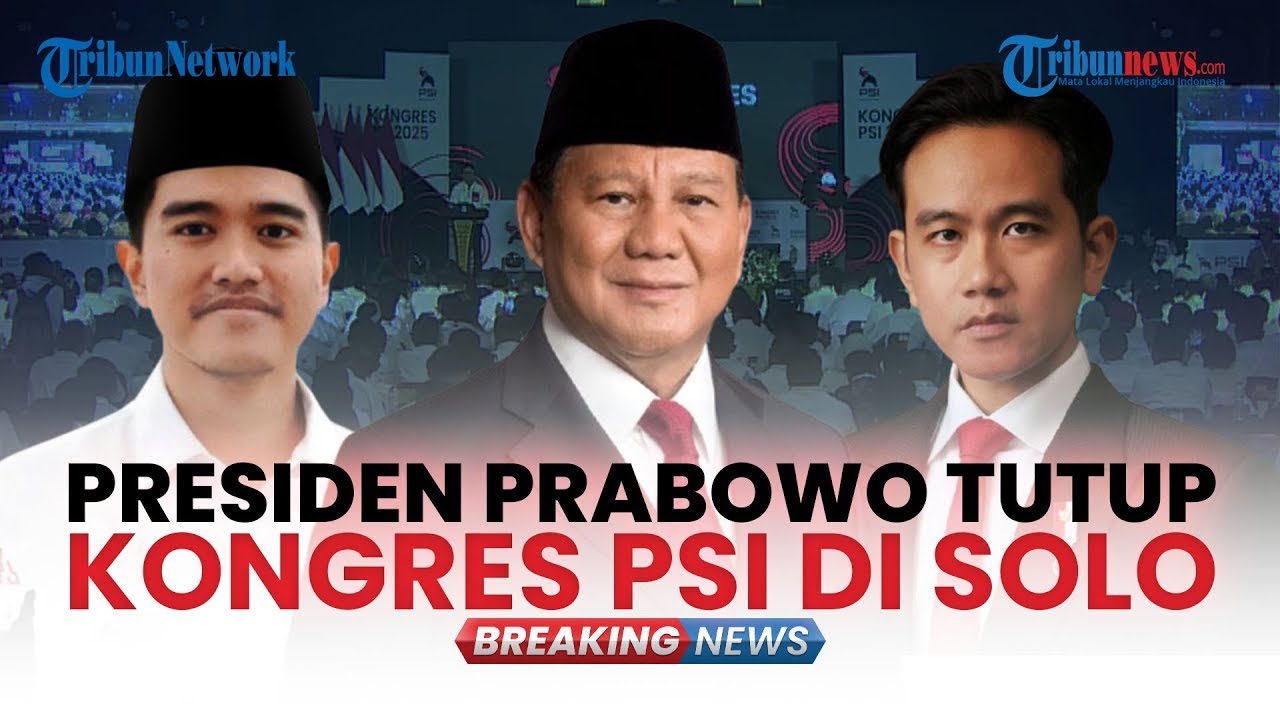 PSI Undang Prabowo dan Jokowi Hadiri Kongres Solo Pekan Depan