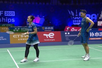 Rinov/Pitha Gagal Melangkah di Babak 32 Besar Kejuaraan Dunia 2025