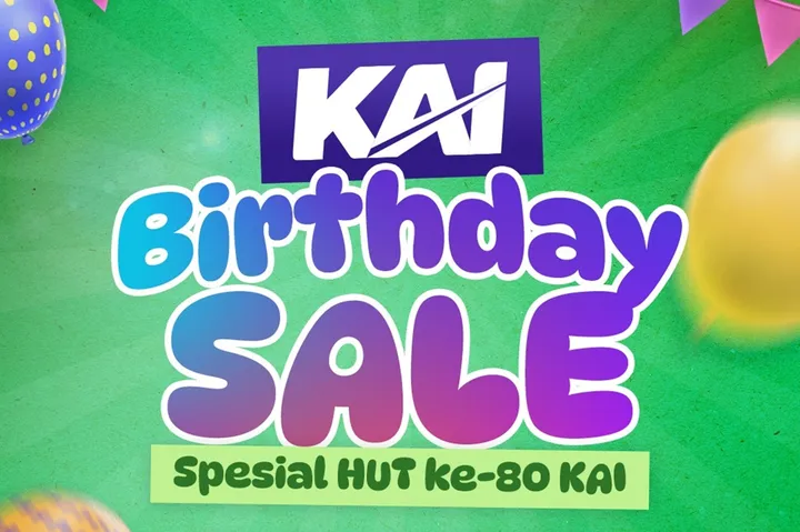 HUT ke-80, Kereta Api Indonesia Tawarkan Tarif Flat Rp80 Ribu