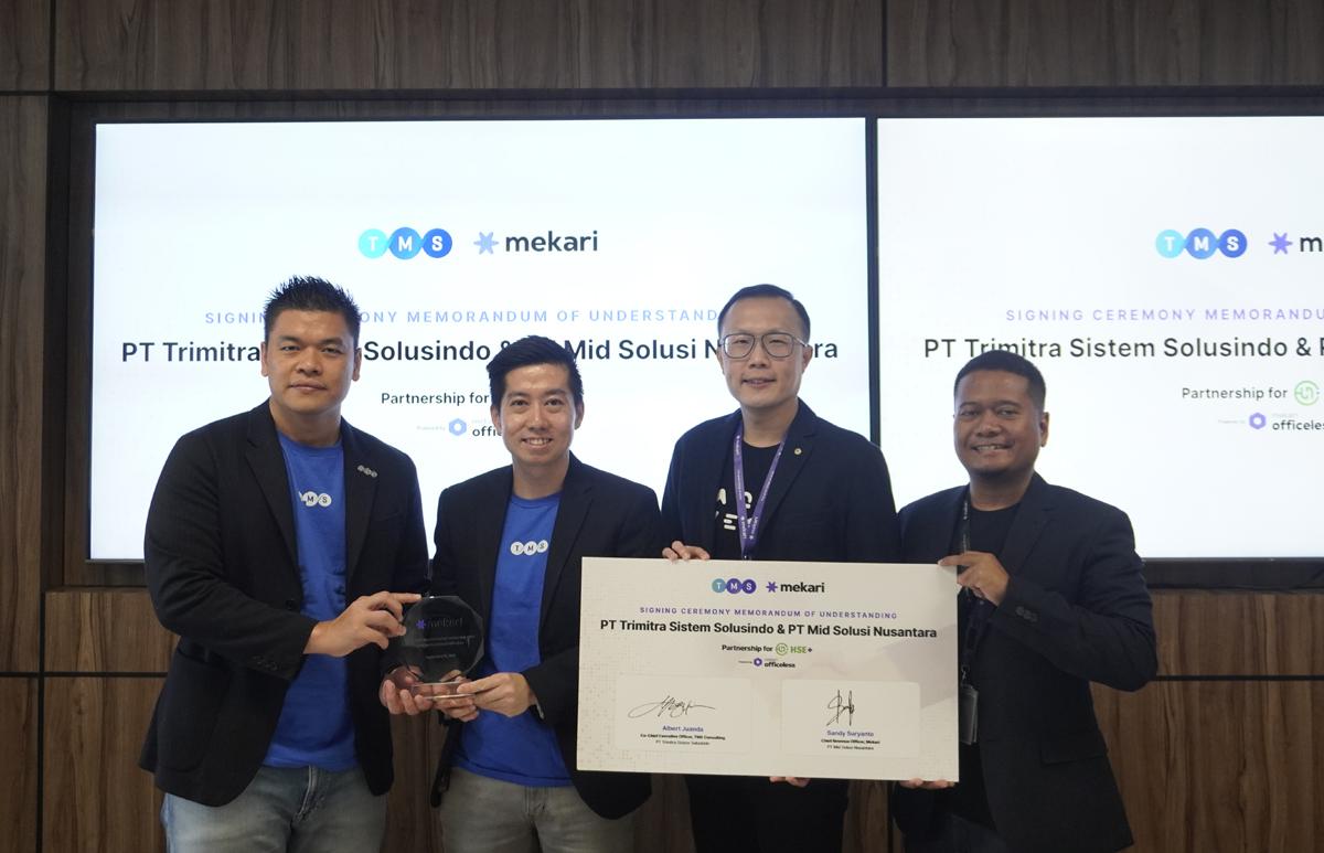Kolaborasi Mekari dan TMS Wujudkan Transformasi Digital K3