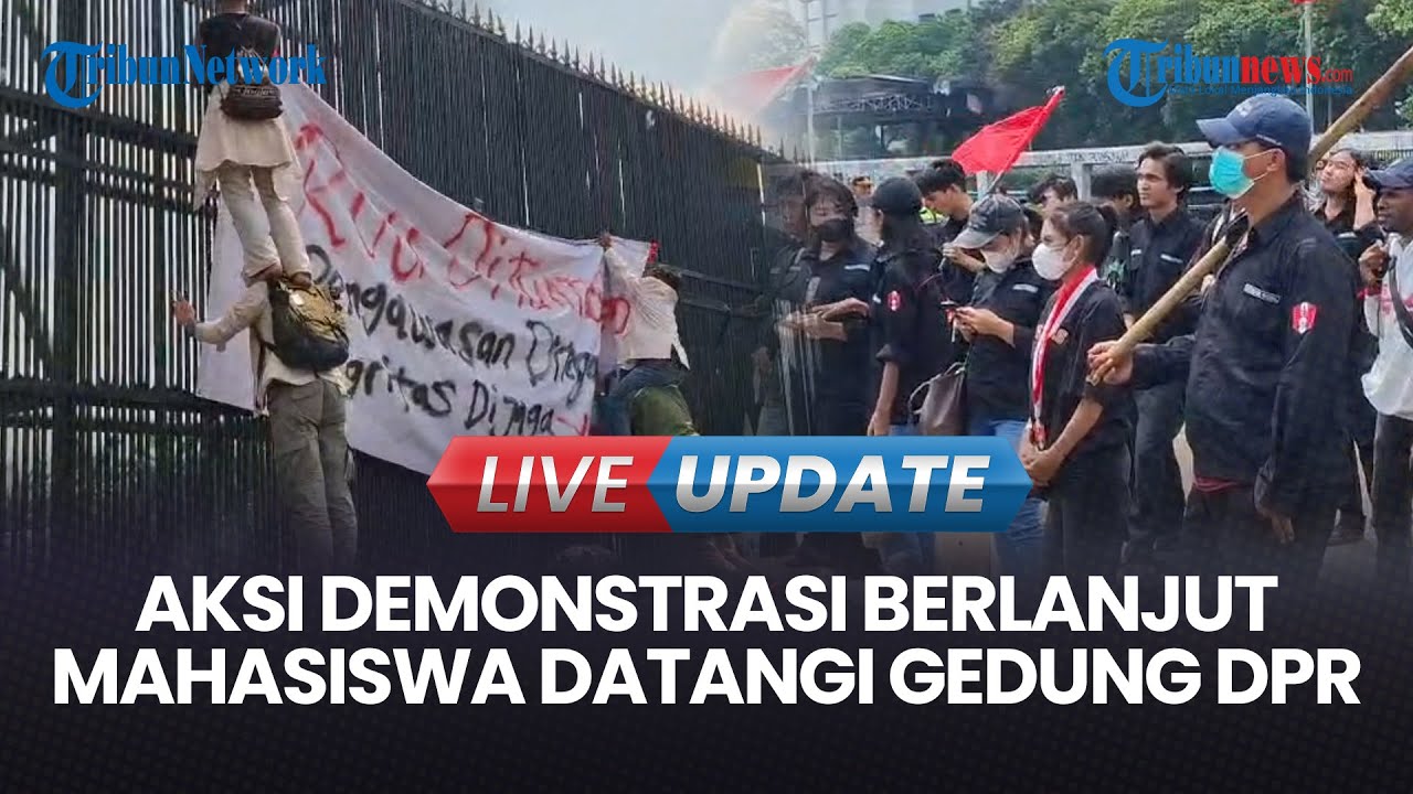 Mahasiswa GMNI Gelar Demonstrasi, Situasi di Depan DPR Aman