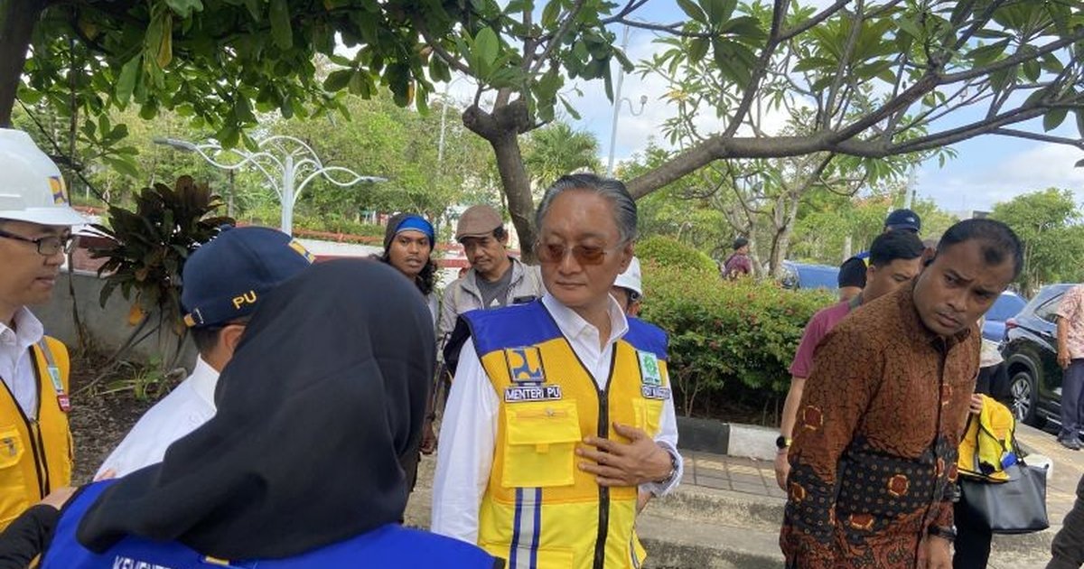 Menteri PU Alokasikan Rp8 Miliar Perbaiki 15 Titik Banjir di Bali