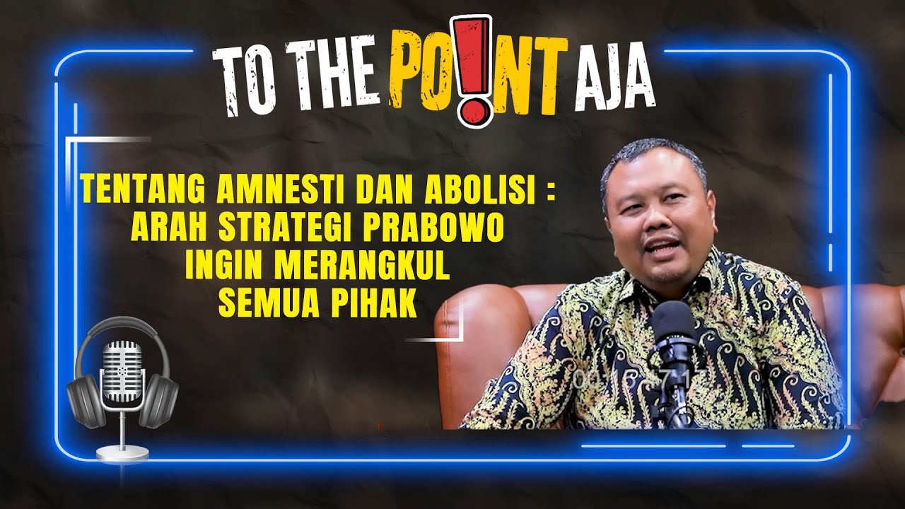 Analisis Arah Amnesti dan Abolisi di Era Prabowo