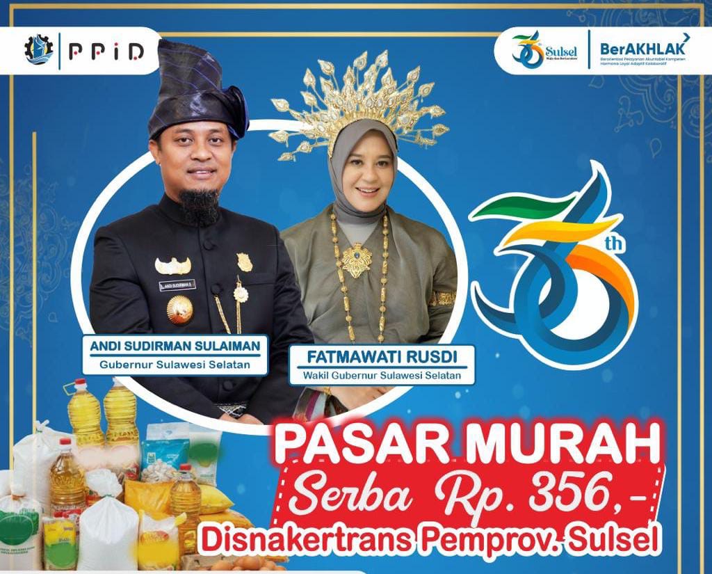 HUT ke-356 Sulsel Jadi Momentum Pemerataan Dana Rp3,7 Triliun
