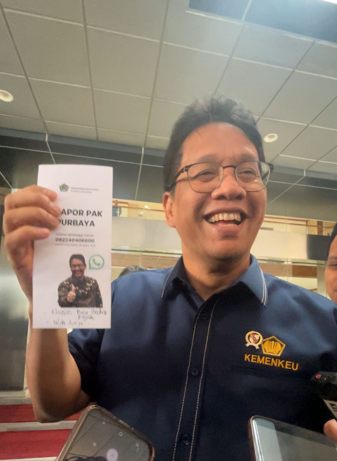 Menkeu Luncurkan Kanal Aduan Pajak dan Bea Cukai “Lapor Pak Purbaya”