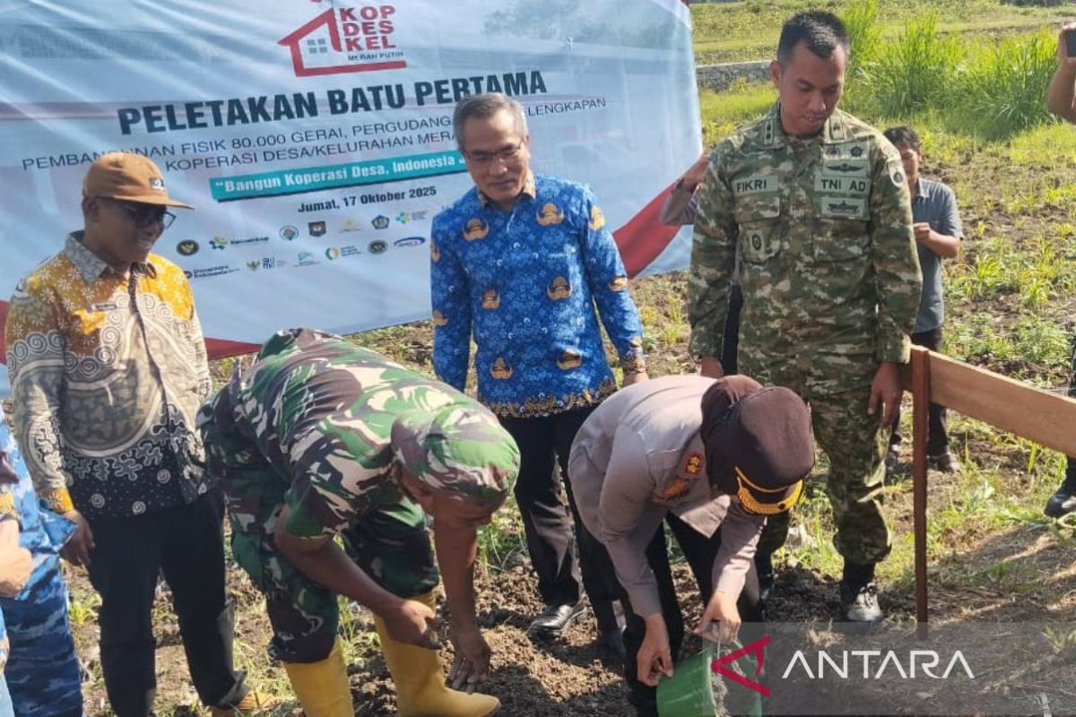 Pemerintah Bangun Lima Gerai Pergudangan KDMP di Bantul