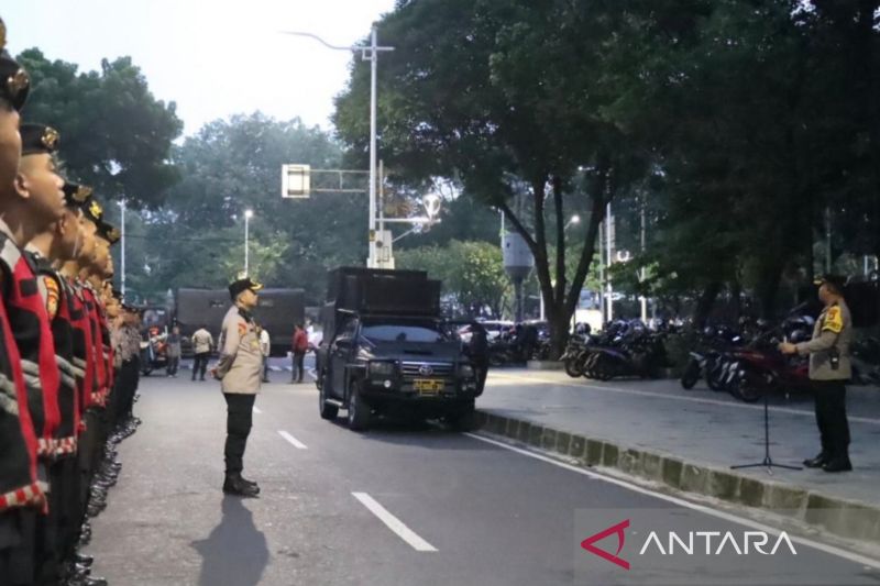 Polri Kerahkan 1.587 Personel Gabungan Amankan HUT TNI ke-80