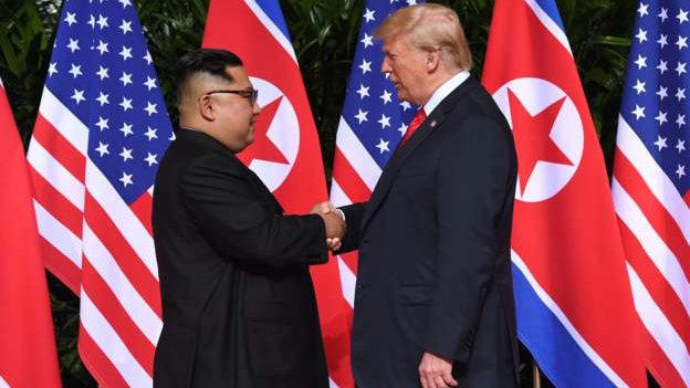 Trump Sebut AS Akan Upayakan Damai di Semenanjung Korea