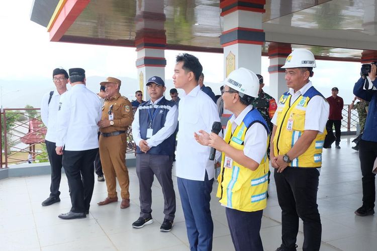Wapres Gibran Tinjau Bendungan Way Apu Maluku, Harap Tepat Waktu