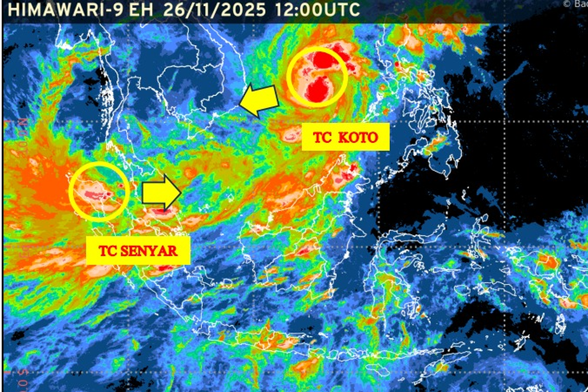 Analisis Dampak Siklon Tropis Senyar dalam Bencana di Sumatera