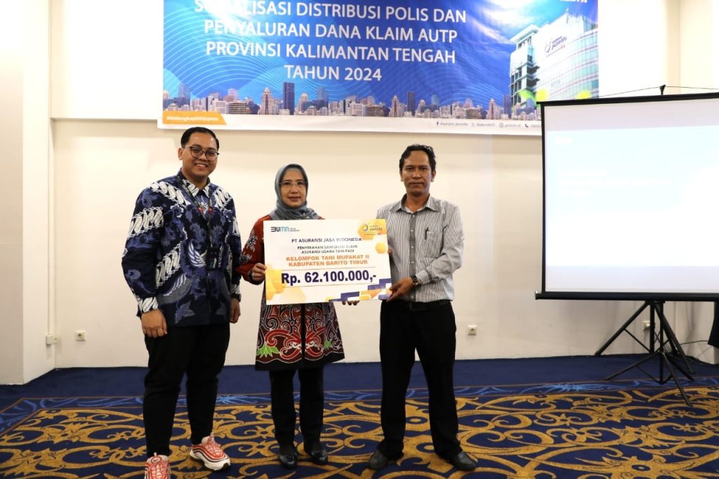 Kalteng Luncurkan Aplikasi Program Asuransi Usaha Tani Padi