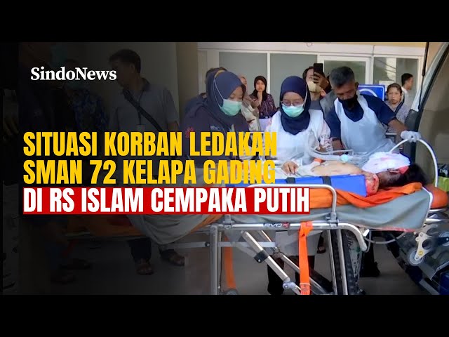 Korban Ledakan di SMAN 72 Jakarta Dirawat di RS Islam Cempaka Putih