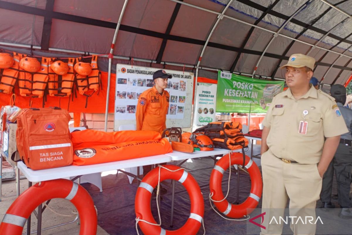 Kramat Jati Jadi Contoh Kesiapsiagaan Bencana Musim Hujan di Jaktim