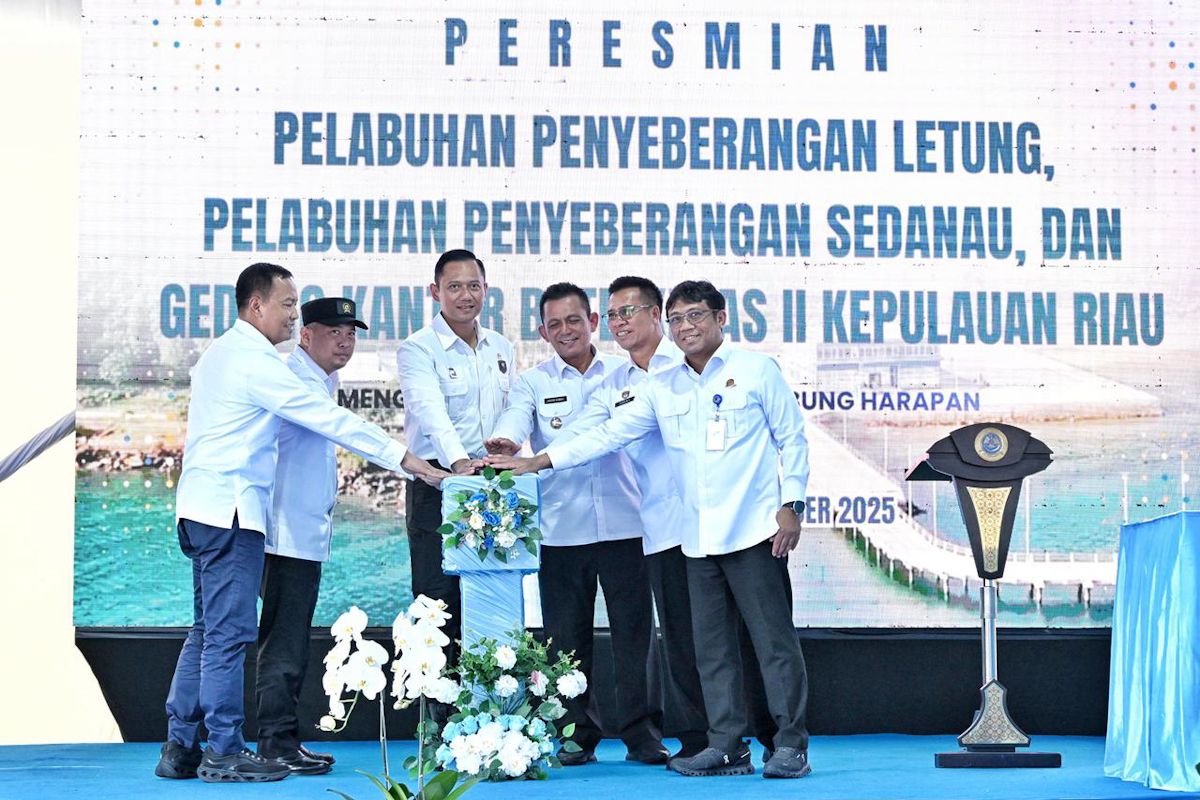 Menhub: Pelabuhan Letung-Sedanau Tingkatkan Mobilitas dan Logistik