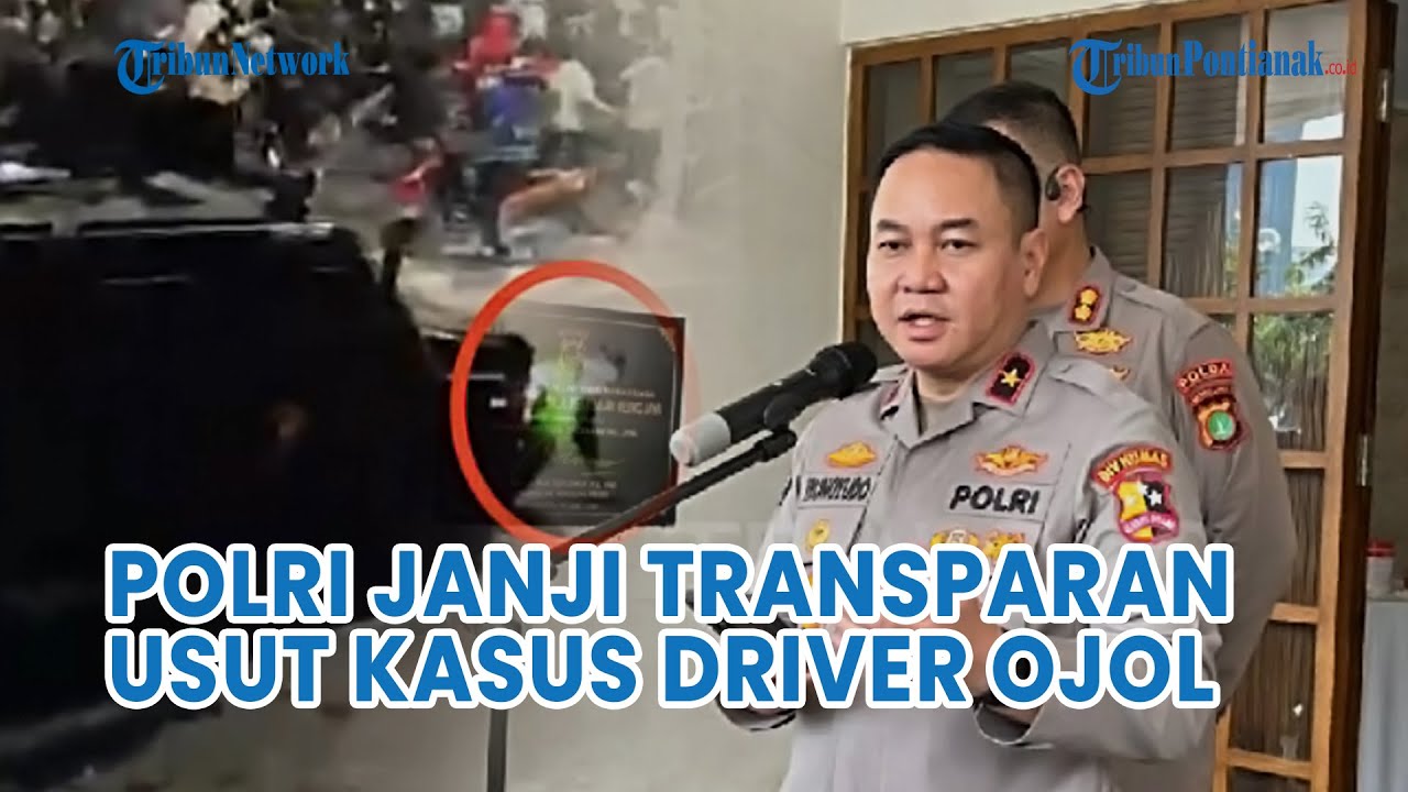 Polri Berjanji Transparan Selidiki Kasus Pengemudi Ojol Dilindas Barracuda Brimob